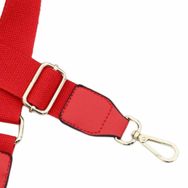 Bred handväska axelrem justerbar canvas ersättning crossbody handväska axelbandsrem