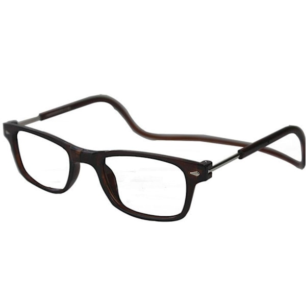 Läsglasögon med Smart-funktion (Ställbara) Brun 1.5 Brun 1.5