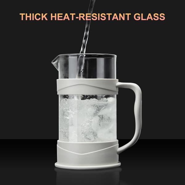 French Press Coffee Maker Camping Mini Press 304 Stainless Steel Cold Brew Coffee Maker 350ML