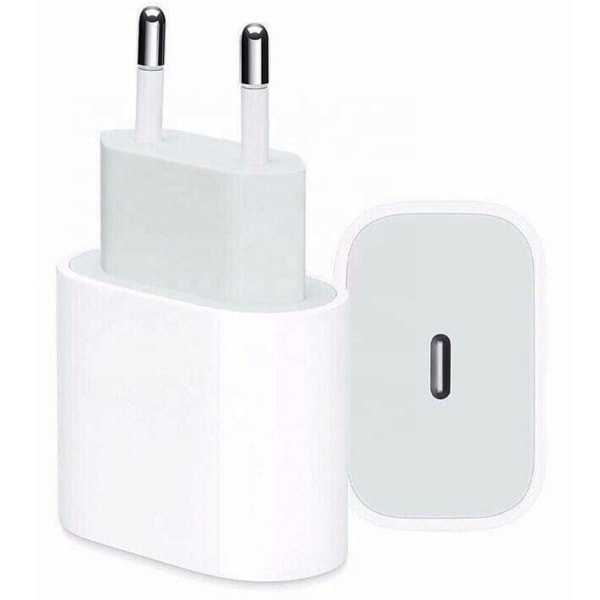 USB-C strömadapter för iPhone 11/12/13 – 20W snabb laddning
