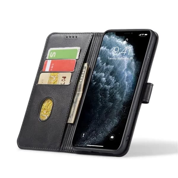 Samsung Galaxy S20 FE -puhelinkotelo (korttipaikalla, musta)