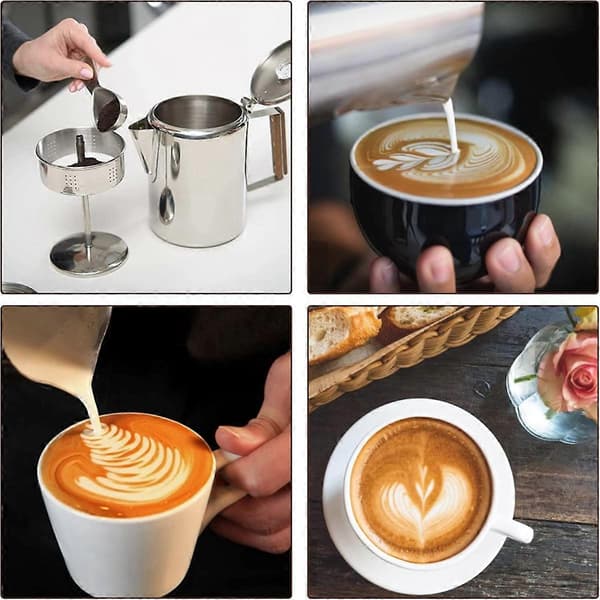 400 stk Ublekede Perkolator Kaffefiltre, Hvite