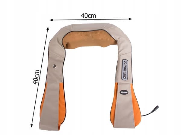Shiatsu Massage - Massages Neck, Shoulders & Back Black