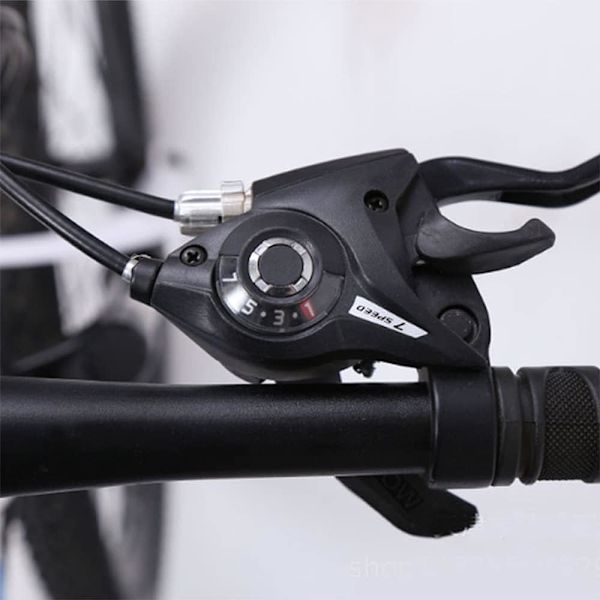 Cykelväxlare, 3 x 7 cykelväxlare, 7 hastighets Mtb-växelspak med bromskabel, växelindikator för Ef51-set, mountainbike, racercykel