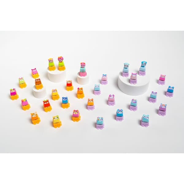 Goliath - CLICKEEZ Multipack Serie 2 - 5 Kawaii Nøglefigurer til at Klikke - Nøglering Fidget Legetøj - Sensorisk ASMR Effekt Legetøj - 30+ Samling
