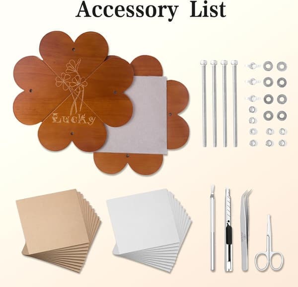 Extra stort blompresskit – Blomkonservering/torkningskit för DIY bröllopsbukettkonservering DIY pressad växtkonservering 11\"x11\" träpress