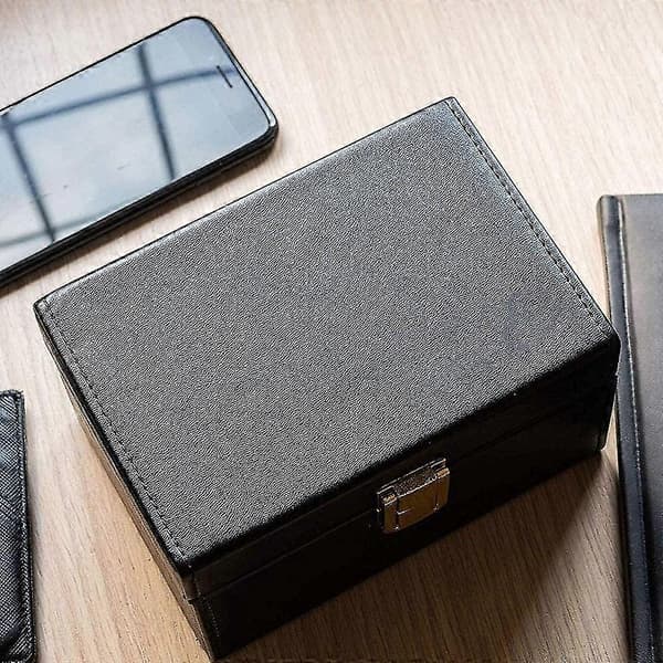 Faraday Box with 2 Signal Blocking Pouches, Anti-Theft Car Key Safe