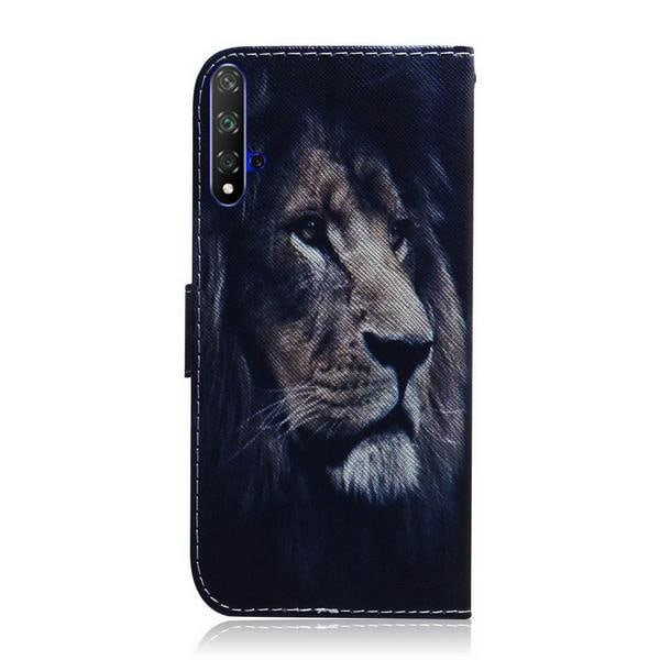 Plånboksfodral Huawei Nova 5T - Lejon