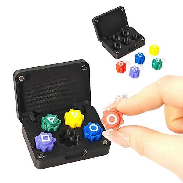 Squid Game, Gonggi Koreanskt Spel, Koreanskt Gonggi Spel Med Förvaringslåda, Squid Games, Traditionellt Koreanskt Spel Gonggi Jack Stenar 1 Set 1 Set