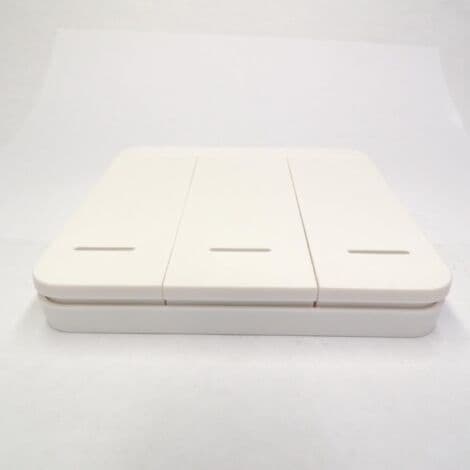 Wireless Light Switch, 86 RF Security Wall Panel Switch, Easy Installation Without Wiring