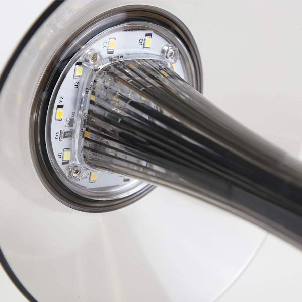 Uppladdningsbar designerbordslampa touch-känslig LED-bordslampa - Dimbar Titanium USB-sängbordslampa 3W sladdlös skrivbordslampa med batteri och skärm för