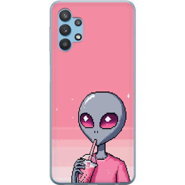 Samsung Galaxy A32 5G Genomskinligt Skal Alien Smoothie