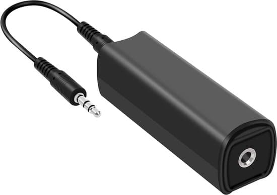 Jordløkke støjfilter med 3,5 mm kabel