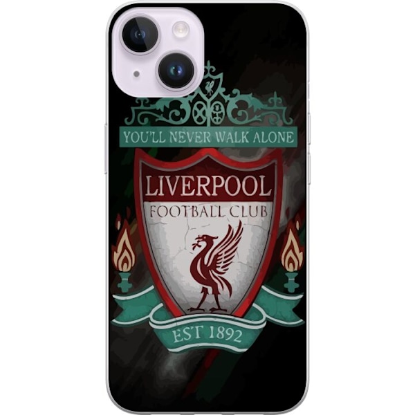 Apple iPhone 14 Genomskinligt Skal Liverpool L.F.C.