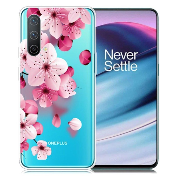 Deco OnePlus Nord CE 5G skal - Persikoblomma Rosa