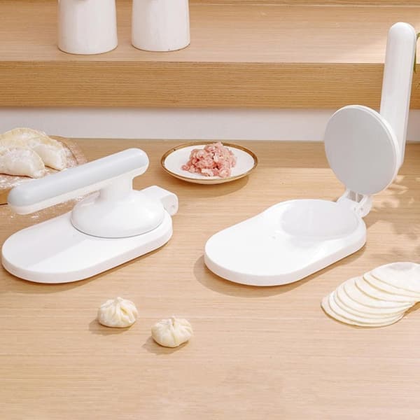 Dejpress til Dumplings — Manuel Form til Dumplings, Husholdningsværktøj til at Forme Dejplader; Velegnet til Hjemmebrug, Cafeer og Restauranter