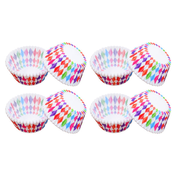 Candy cupcake Liners - Bakformar Smörjfasta pappersmuffins M