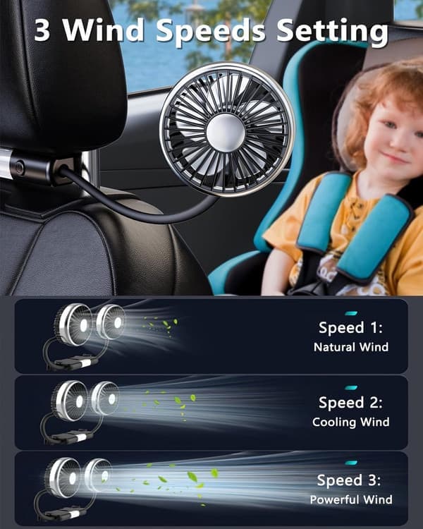 Autotuuletin - Autotuulettimen jäähdytys - Musta