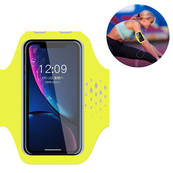 Löpartelefonhållare Mobiltelefon Armband Vattentätt Mobiltelefon Armband för Jogging, Promenader, Träning och Gymträning
