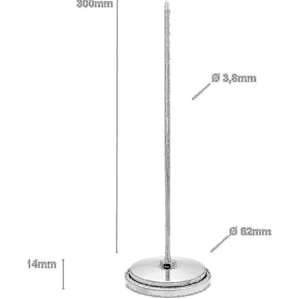 Termometer för Vedugn / Pizzaugn / Stenugn / 400 C / 30 cm, Analog, Bimetallisk. (Gratis)BY