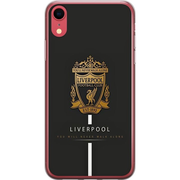 Apple iPhone XR Genomskinligt Skal Liverpool L.F.C.
