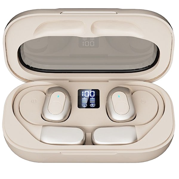 Öppna öronhörlurar OWS Bluetooth 5.3 Trådlösa hörlurar Luftledningshörlurar Stereo Ljud Sport Hörlurar