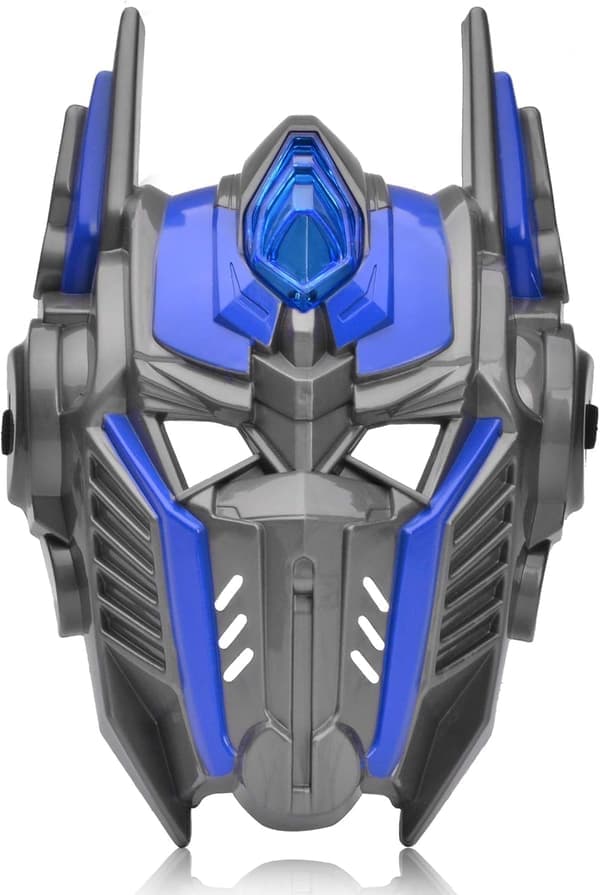 Barnas Lysmaske Transformers Kostyme Superhelt Lysmaske Svart Black