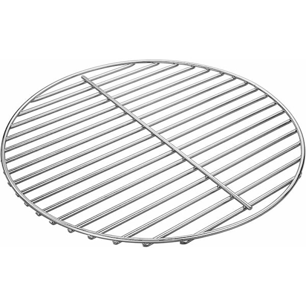 7440 34CM Ljus Nickelpläterat Stål Grillgaller för Weber Charcoal Kettle 47CM Kolgrill Grillar, Weber One-Touch, Bar-B-Kettle, Smokey