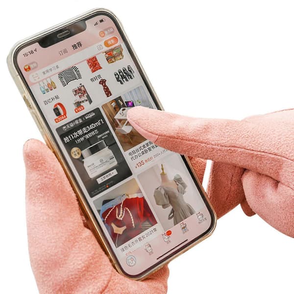 Opvarmede handsker USB Genopladelige batterivarmehandsker til kvinder Dame Varmehandsker Switch-version