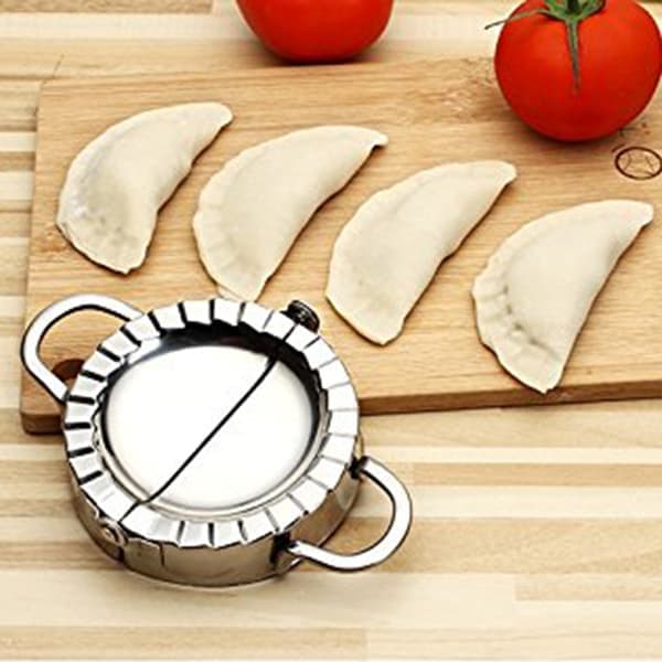 Liten dumplingform i rustfritt stål 7,5 cm – Dumplings og Pierogi