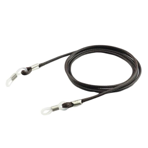 Leather Glasses Cord Glasses Strap Black Neck Strap black black