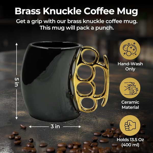 Keramisk nyhetskaffemugg unik och perfekt för samlare, perfekt udda kaffemuggspresent till jul, fars dag och mer