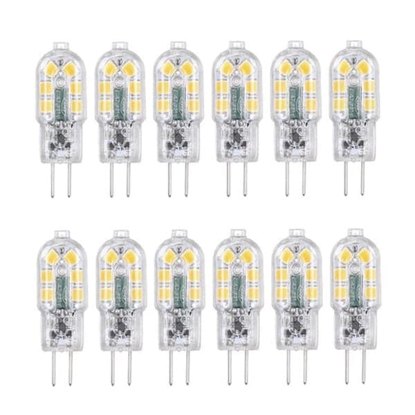 Tomshine G4 LED-lampor 12-pack Varmvit