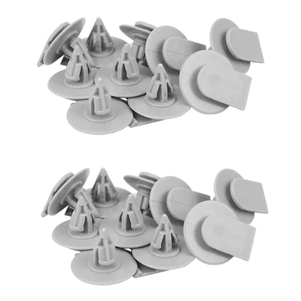 20x Skjermbredder List Panel Trim Clips For Mini Cooper Grå