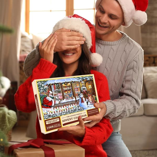 2025 Julekalender Puslespill Beste Julegave Julepuslespill