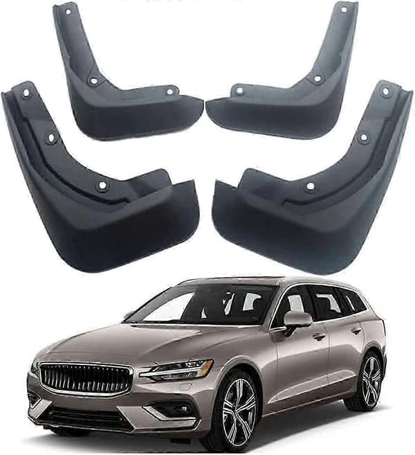 stk. Stænklapper til Volvo V60 MK II Stationcar 2019-2021 2020, Stænklapper, Støbte Stænklapper