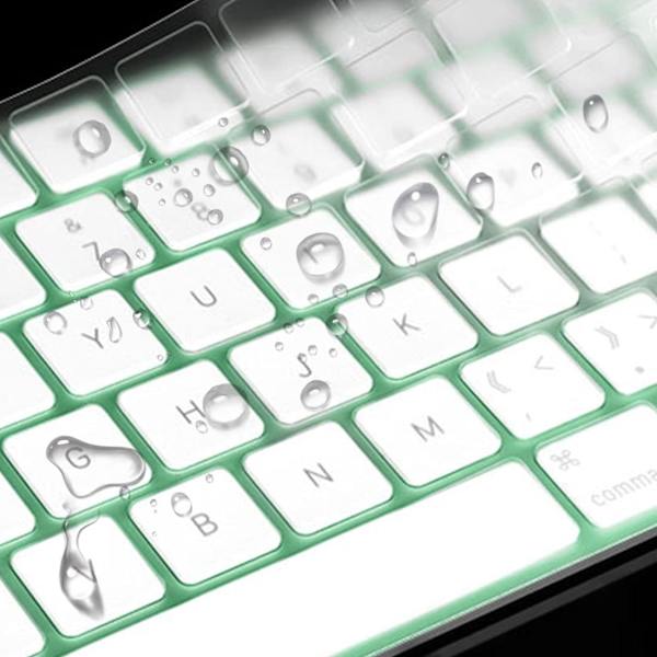 Cover för 2021 Apple iMac 24 tum Magic Keyboard med Touch ID, iMac 24 tum 2021 tillbehör, Ultratunn TPU Apple iMac 24 tum A2449