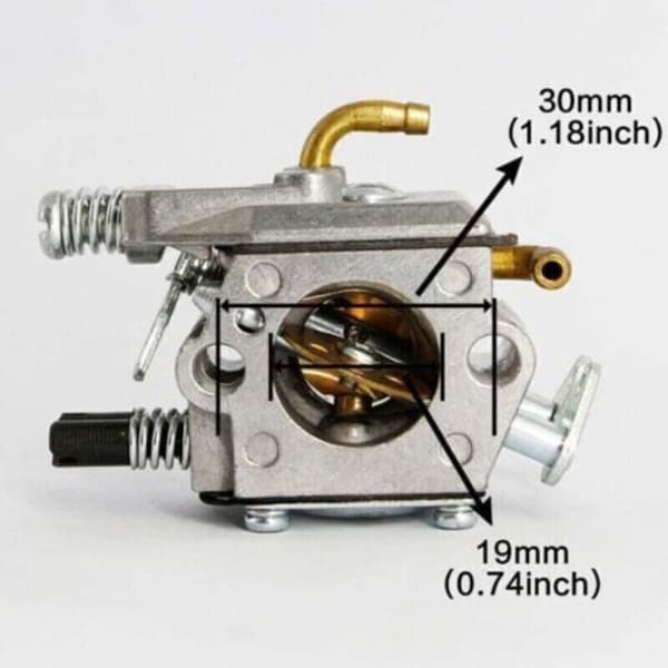 Carburetor for 52cc 2-stroke chainsaw - Compatible with MP16 4500 5200 5800 - Easy installation - Durable copper arch - MP16-7