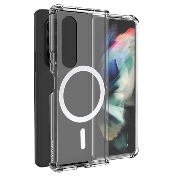 BOOM Galaxy Z Fold 4 Skal Magsafe Shockproof - Clear