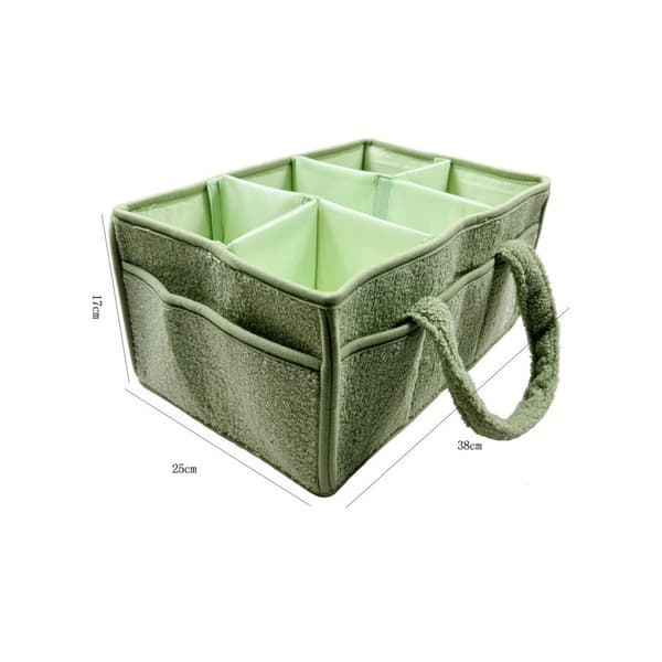 Baby Diaper Organizer Changing Table Organizer Nursery Diaper Storage Basket for Diapers