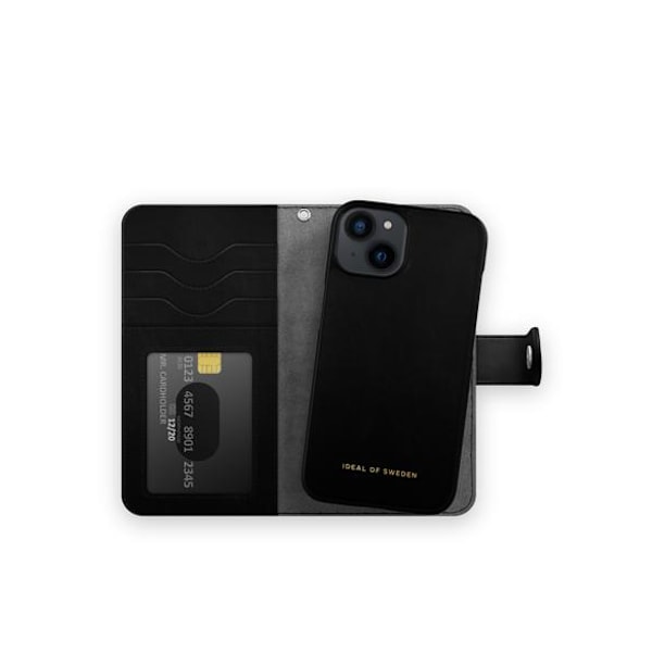 IDEAL OF SWEDEN WALLET+ Fodral Magnet iPhone 13 & 14  / Svart Svart
