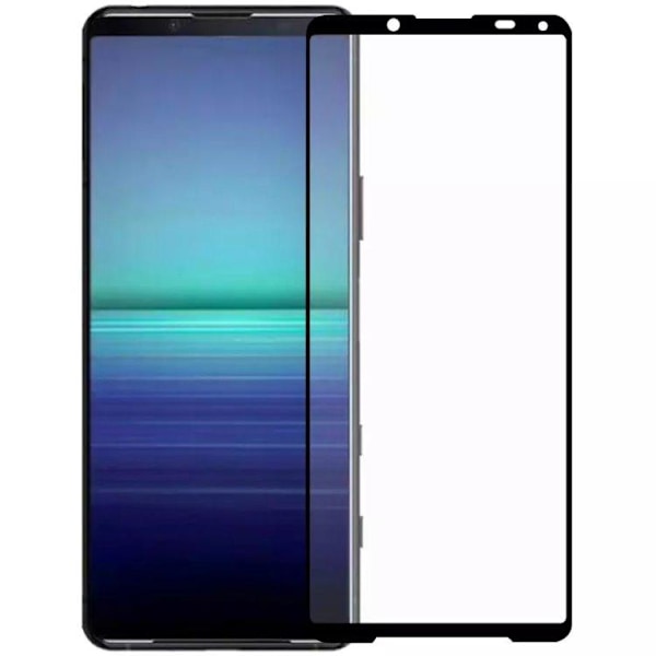 Sony Xperia 5 II Heltäckande 3D Härdat Glas Skärmskydd 0,2mm Transparent