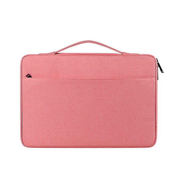 Vattentät Laptop Väska Skyddande Notebook Tablet Väska Andningsbar Slitstark - Rosa