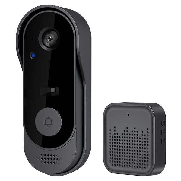 Trådlös smart videodörrklocka WiFi säkerhetskamera dörrklocka telefon dörr ring intercom; trådlös WiFi video smart dörrklocka telefon säkerhetskamera dörrklocka