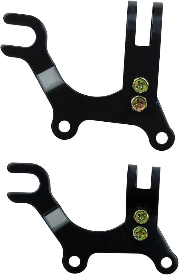 Bremskaliperadapter 2 stk 160/31,8 mm skivebremsekaliperomformer sykkeldeler og komponenter
