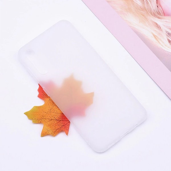 Samsung A50 Ultratunn Silikonskal - fler färger Transparent Transparent