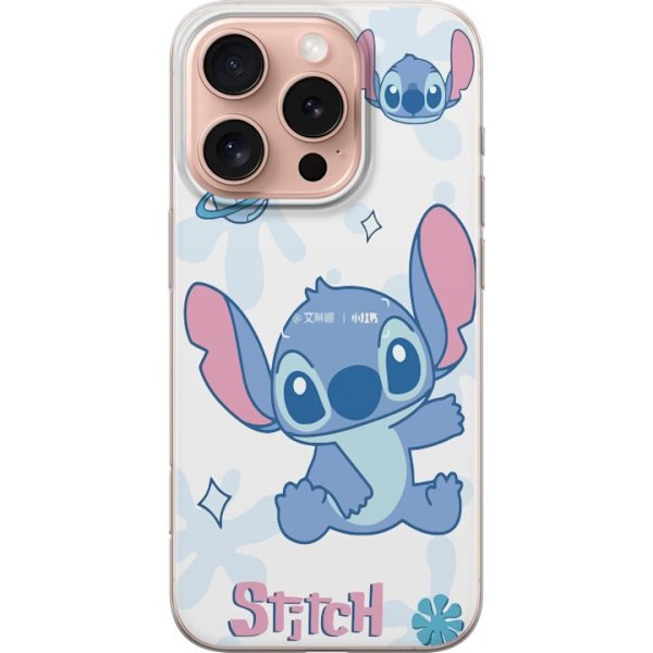 Apple iPhone 16 Pro Genomskinligt Skal Stitch