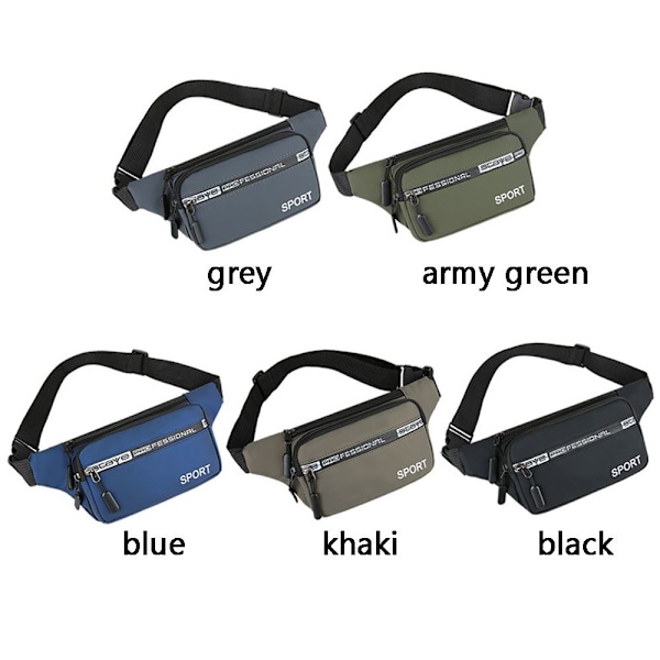Herr Midjeväska Chest Pack ARMY GREEN - on stock army green army green
