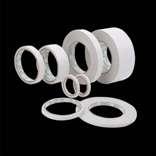 Dubbelhäftande Tejp Transparent Transparent 8mm Transparent 8mm