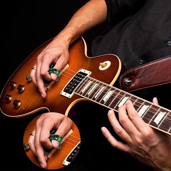 Tumgrepp Finger Picks, Platta tumgrepp, Gitarr tumgrepp Finger Picks